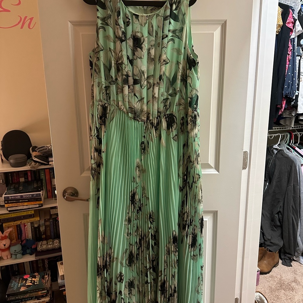 ELIZA J Mint Green 18W Dress (altered)